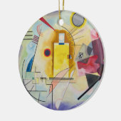 Jaune, Rouge, Blauw van Wassily Kandinsky Keramisch Ornament (Links)