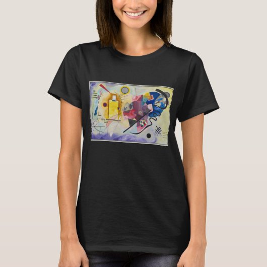 Jaune, Rouge, Blauw van Wassily Kandinsky T-shirt (Voorkant)