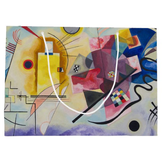 Jaune, Rouge, Bleu by Wassily Kandinsky Groot Cadeauzakje (Achterkant)
