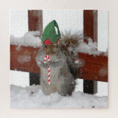 Jaunty Elf Squirrel Puzzle Legpuzzel (Verticaal)