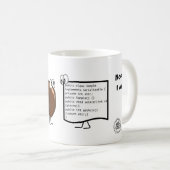 Java Bean coffee and programming mug Koffiemok (Voorkant rechts)