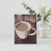 Java briefkaart (Staand voorkant)