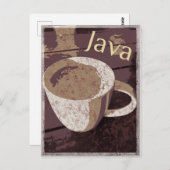 Java briefkaart (Voorkant / Achterkant)