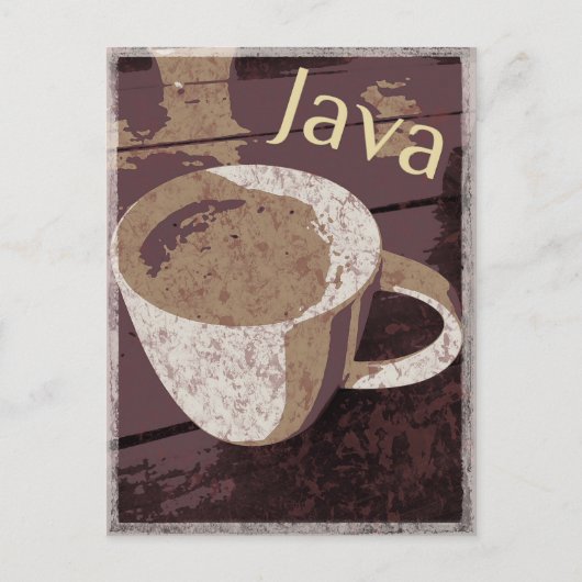 Java briefkaart (Voorkant)