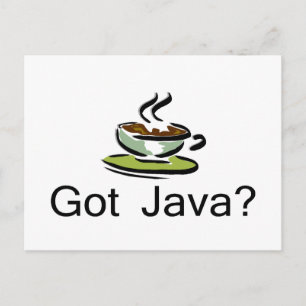 Java Briefkaart