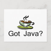 Java Briefkaart (Voorkant)