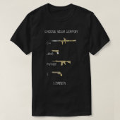 Java C++ Python C Codeprogramma Weapon T-shirt (Design voorkant)