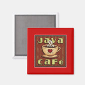 Java Café Magneet (Voorkant / Achterkant)