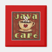 Java Café Magneet (Voorkant)