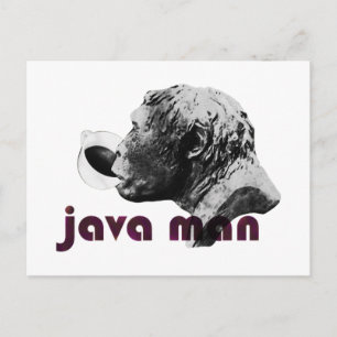 Java Clay Man Briefkaart