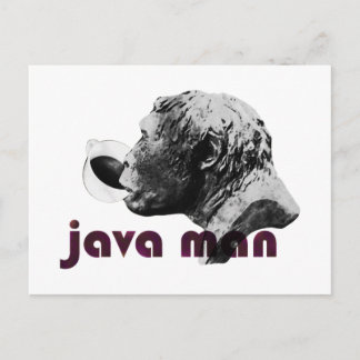 Java Clay Man Briefkaart