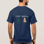 Java-code aap t-shirt (Achterkant)
