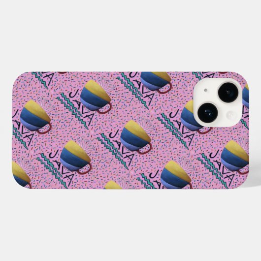 Java Coffee Case-Mate iPhone Case (Achterkant (horizontaal))