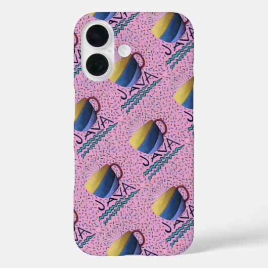 Java Coffee Case-Mate iPhone Case (Achterkant)