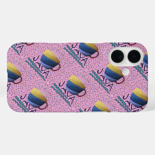 Java Coffee Case-Mate iPhone Case (Achterkant (horizontaal))