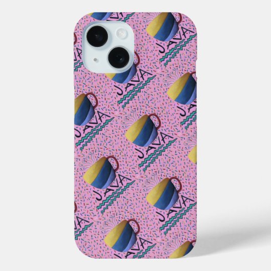 Java Coffee Case-Mate iPhone Case (Achterkant)