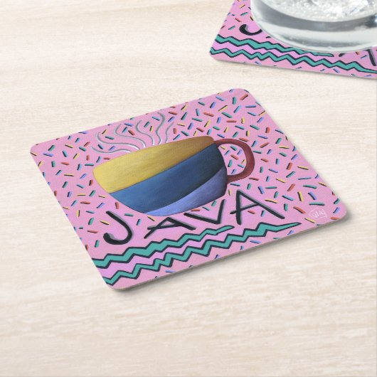 Java Coffee Onderzetters (Schuin)