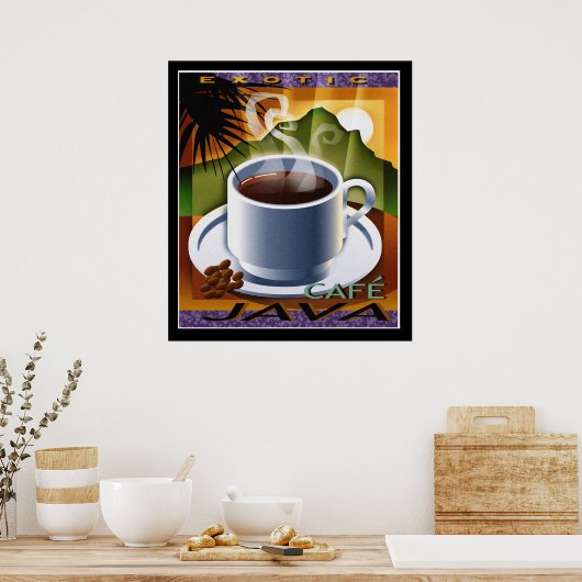 Java Coffee Print (Keuken)