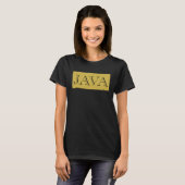 Java Fijne Sigaren Cultuur T-shirt (Voorkant volledig)