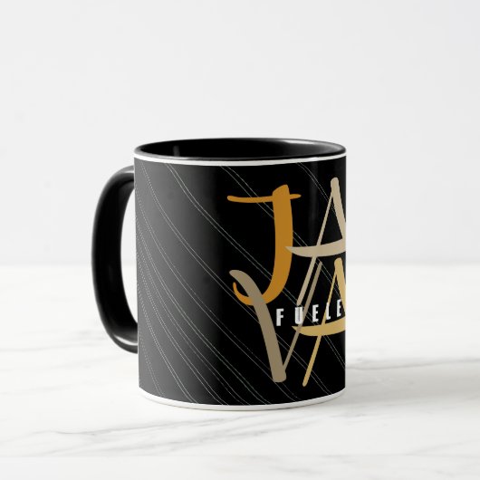 Java Fueled Ringer Mok (Voorkant links)