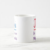 Java geeft mijn wereld kracht koffiemok (Center)