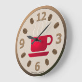 Java in de ochtend grote klok (Hoek)