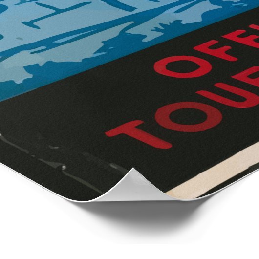 Java Indonesia Vintage Travel Poster (Hoek)