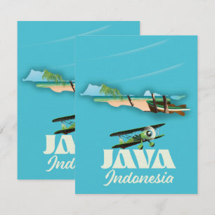 Java Indonesië kaart