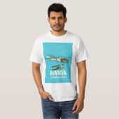 Java Indonesië kaart T-shirt (Voorkant volledig)