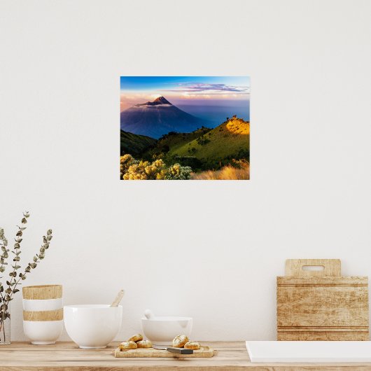 Java, Indonesië, landschapsfoto, Poster (Keuken)