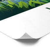 Java Indonesië Reisprint Poster (Hoek)