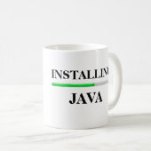 Java installeren koffiemok (Voorkant rechts)