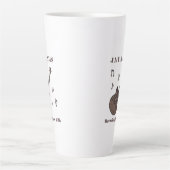 Java Jams-Brouwen Rockin 'Riffs-Coffee-Gitaar- Latte Mok (Voorkant)