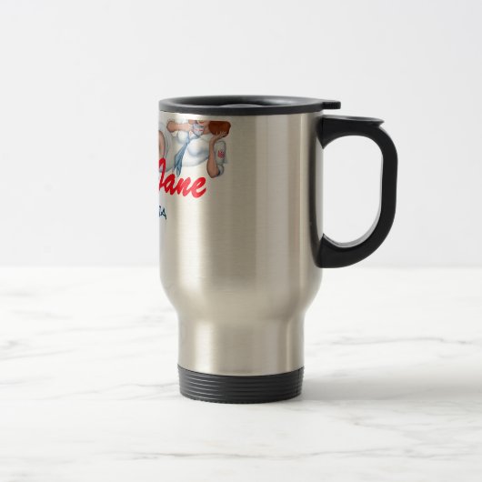 Java Jane Stainless Steel Traveler Mok (Rechts)