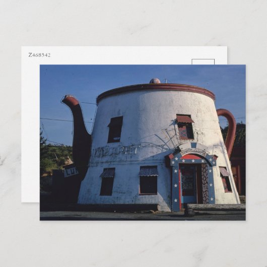 Java Jive, Route 99, Tacoma, Washington Briefkaart (Voorkant / Achterkant)