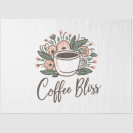 Java Joy Ephemera-Espresso Elegance Ephemera Tissuepapier