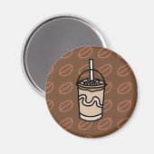 Java Junction Iced Latte Magnet (Voorkant / Achterkant)