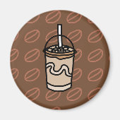 Java Junction Iced Latte Magnet (Voorkant)