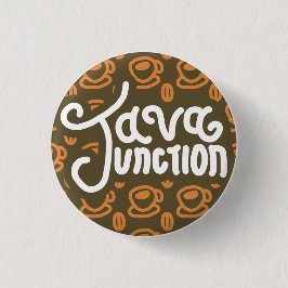 Java Junction Koffie en bonen Button Bruin