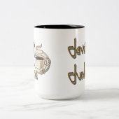 Java Junkie Coffee Lovers Mug Tweekleurige Koffiemok (Center)