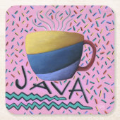 Java Koffie Onderzetters (Voorkant)