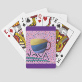 Java koffie speelkaarten (Achterkant)