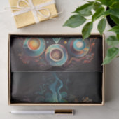 Java Mandala, iedereen houdt van koffie! Tissuepapier (Geschenk)