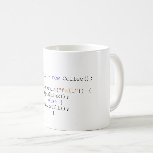 Java-Mok Koffiemok (Voorkant rechts)