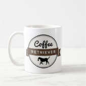 Java-Mok Koffieretriever Koffiemok (Links)