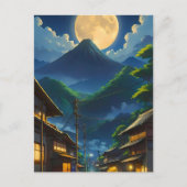 Java Moonlight Briefkaart (Voorkant)