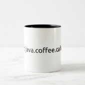 Java Mug Tweekleurige Koffiemok (Center)