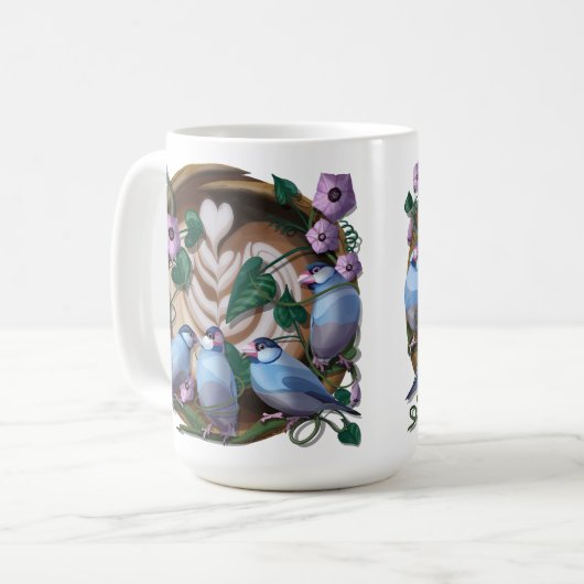 Java Munia, Java koffie Koffiemok (Voorkant links)