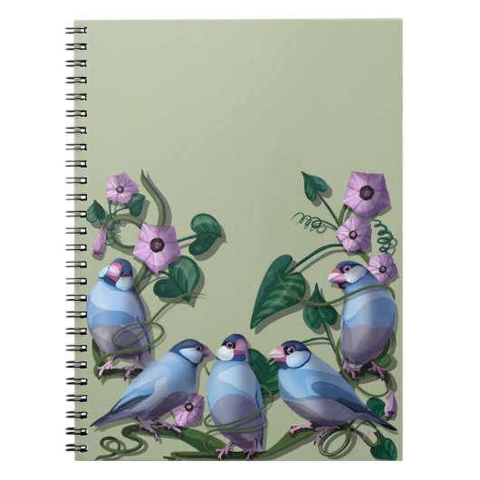 Java mussen  notitieboek (Voorkant)