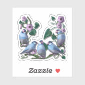 Java mussen  sticker (Vel)
